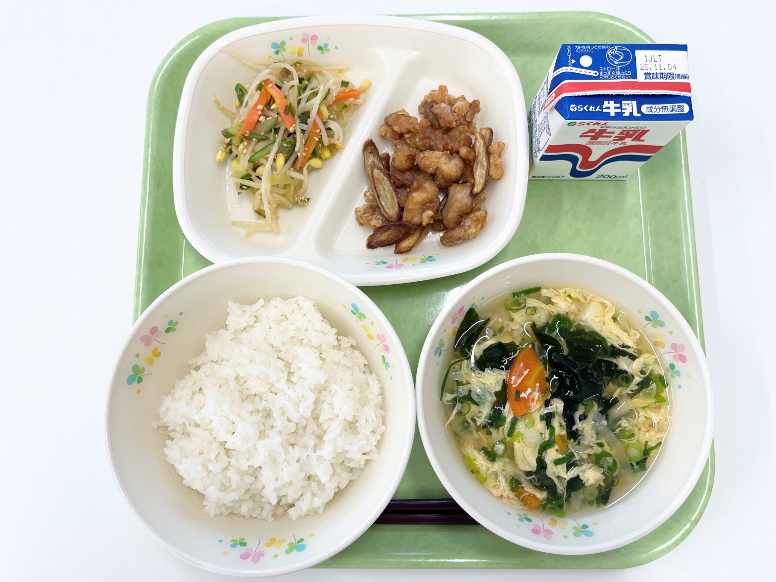 2025年10月24日の献立写真