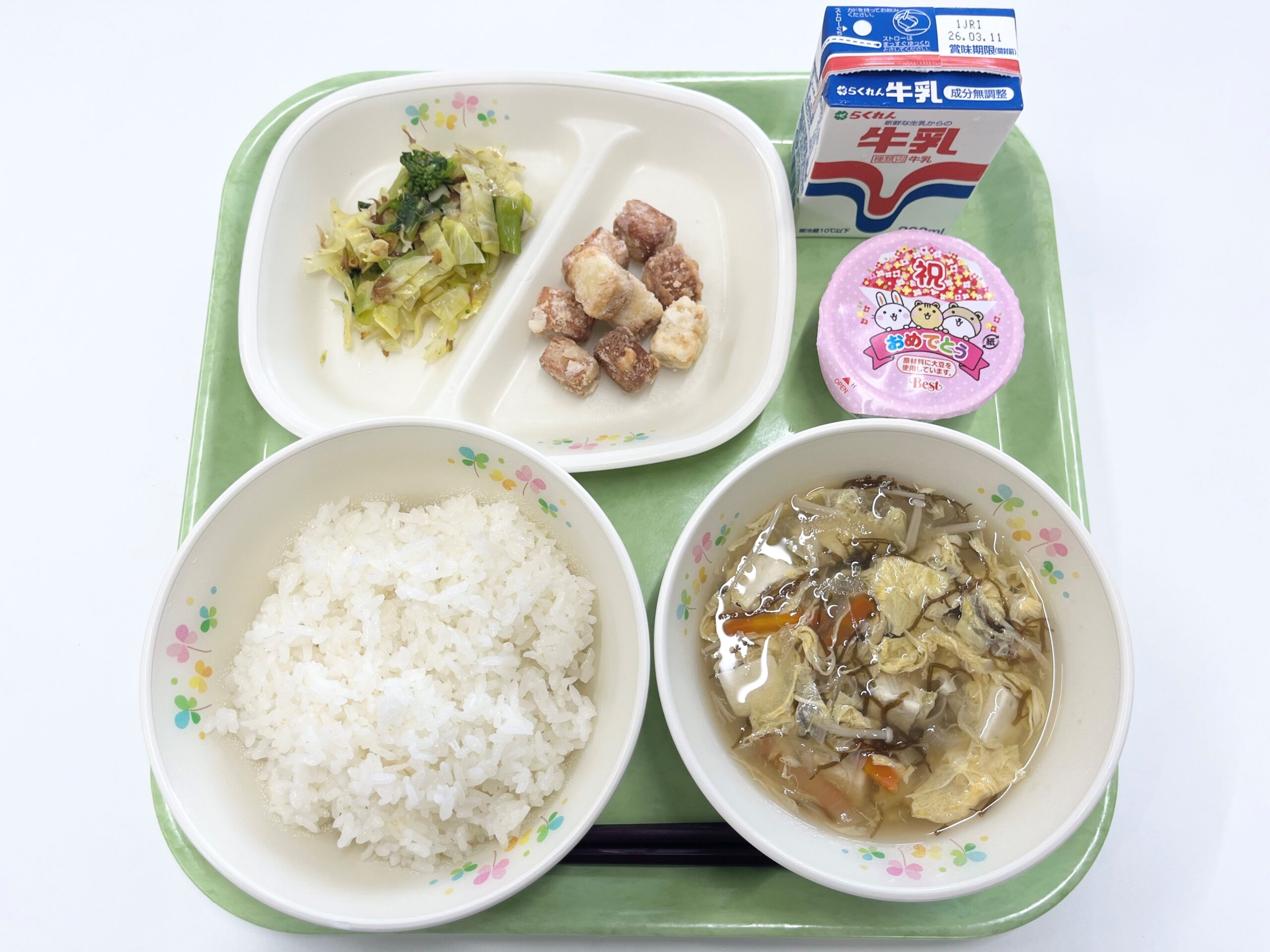 2026年03月02日の献立写真